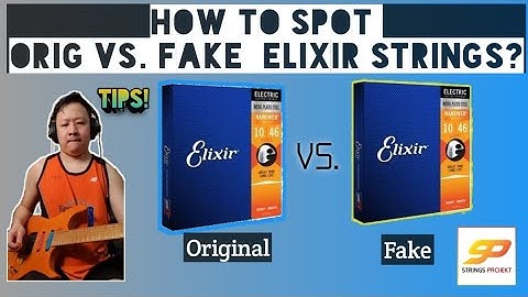 How to spot original vs. fake elixir strings? (Part 1)
