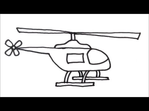 Video: Helikopter Nasıl çizilir