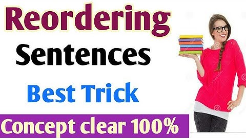 Reordering sentences! Class 10 English Grammar important reordering sentences 2021 board exam!