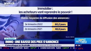 Immobilier: une baisse des prix s'annonce