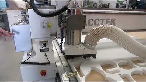 Acctek cnc router 2030 2040 customer from Spain