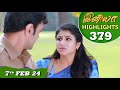 Iniya Serial | EP 379 Highlights | 7th Feb 2024 | Alya Manasa | Rishi | Saregama TV Shows Tamil image