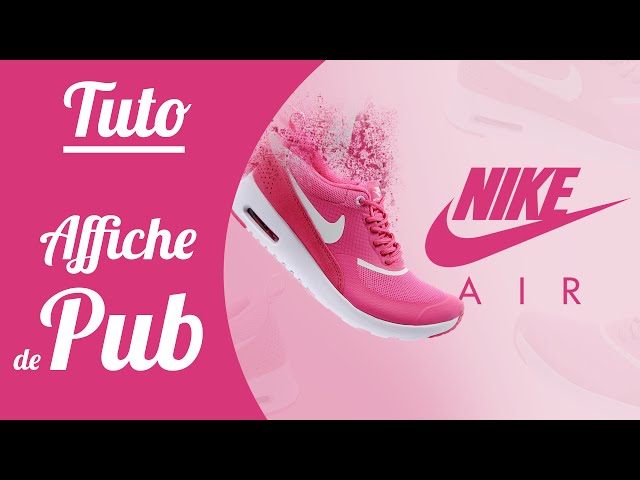 Tutoriel Photoshop - Affiche publicitaire (Nike) 