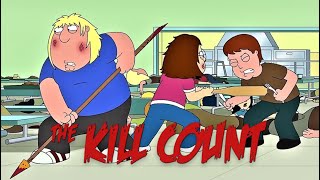 Meg and Chris fight the whole school | Family Guy S12xE04 - Kill Count