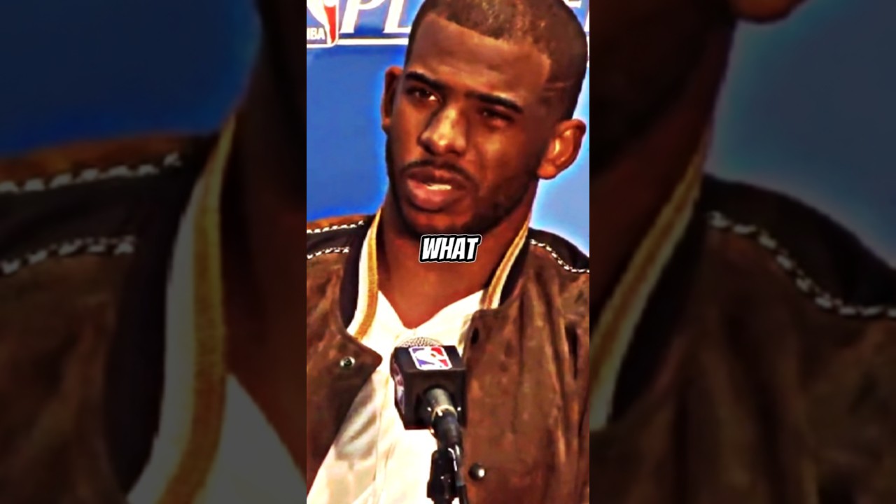 Chris Paul flabbergasted by reporter 🤔