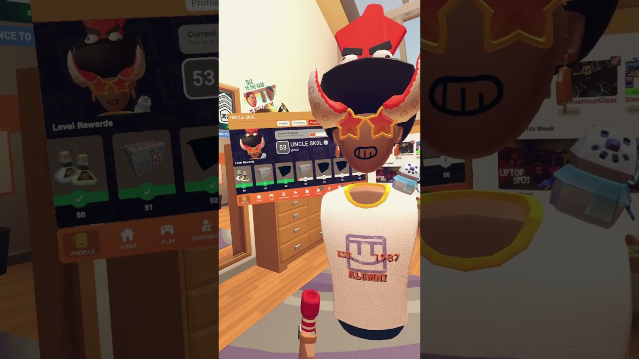 Обновление наград 87-го уровня в Rec Room!