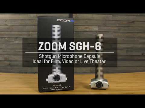 Zoom Zoom Recorder SGH-6 Shotgun Mic Capsule