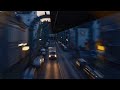 Evening ride on the Wuppertal monorail