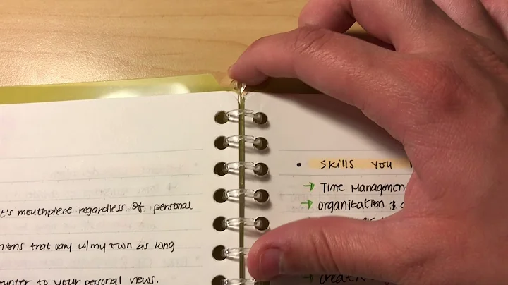 Kokuyo Campus Binder Notebooks | Study Tips with Ceci!