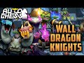 OP Dragon Knight with Wall Build | Auto Chess Mobile | Zath Auto Chess 28