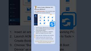 How to Create a Windows 10 Recovery USB Drive #usb #windows #recovery #boot #pctips
