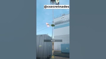 NUKE T OUTSIDE MOLY FOR ANTI RUSH #csecretnades #nuke #cs2 #utils