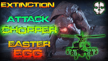 Call of Duty Ghost: Extinction "Attack Chopper!" (COD Ghost Alien Easter Egg Attack Helicopter)
