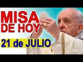 Santa MISA DE HOY Miércoles 21 de Julio de 2021 Iglesia Católica El Verbo Encarnado