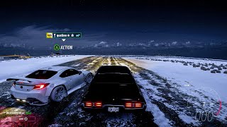 2022 Toyota GR86 vs 1969 Pontiac GTO Downhill Drift - Forza Horizon 5