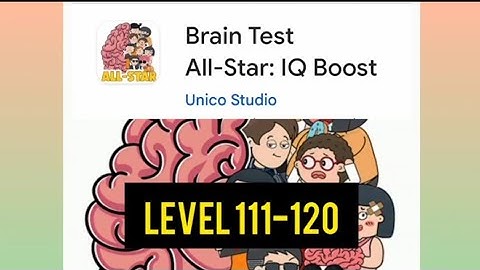 Brain test All-star :IQ Boost  level 111-120