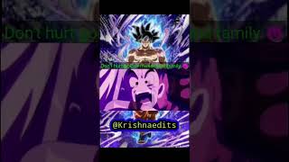 Dont Hurt Goku Friends And Family   Goku Rage Edit  Dragon Ball Super  Krishna Edits