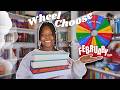 Romance & Black Authors 🖤 | A Wheel-Decided February TBR