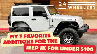 My 7 Favorite Additions for the Jeep JK for under $100!