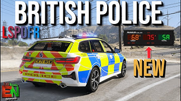 The New Speed Radar! LSPDFR UK (GTA 5 MODS)