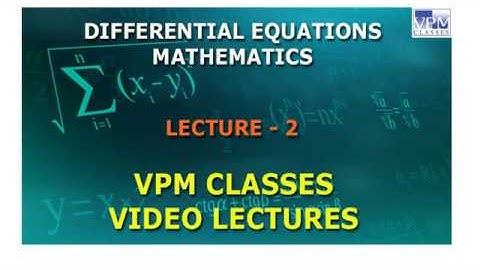 IIT JAM MATHEMATICS VIDEO LECTURE - 2 BY VPM CLASSES