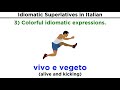 Idiomatic Expressions and Superlatives in Italian