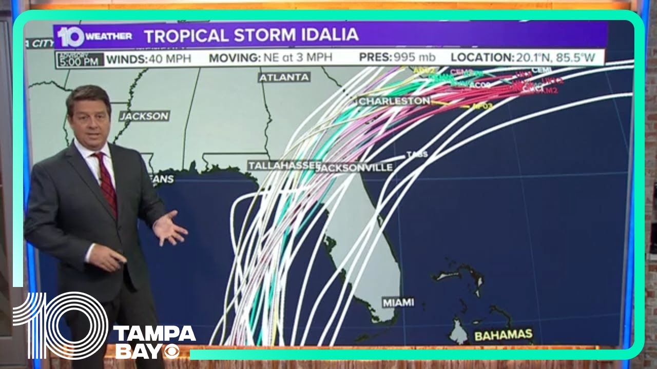 Hurricane watch issued for Florida's Gulf Coast as Tropical Storm ...