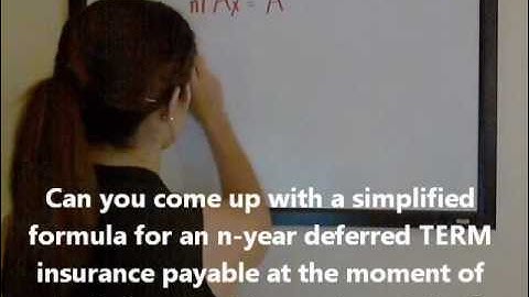 Continuous Insurances with Constant Forces of Mortality (Part One)