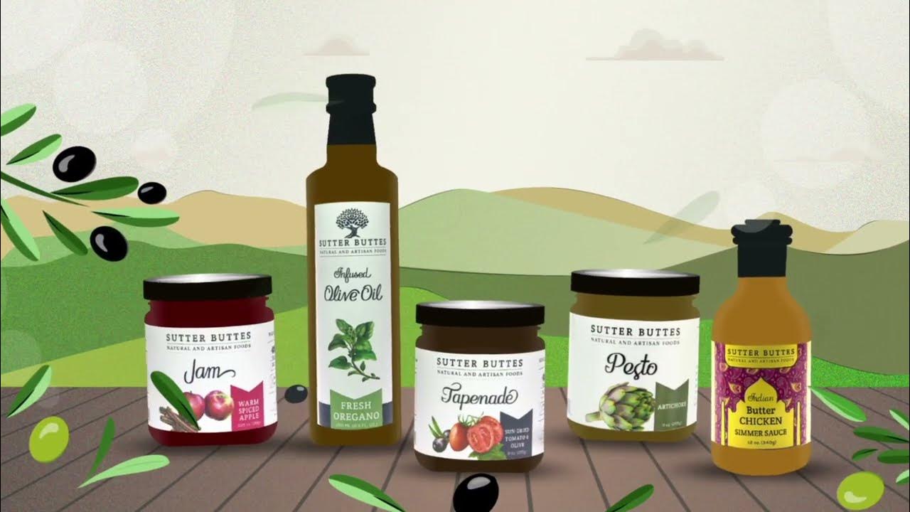 Sutter Buttes Olive Oil, Natural and Artisan Foods YouTube