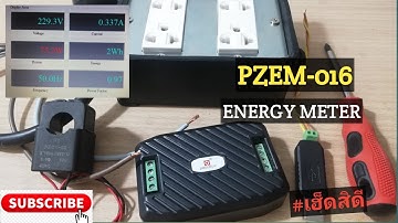 แนะนำโมดูลวัดพลังงานไฟฟ้าAC PZEM-016 | PZEM-016 ENERGY METER | Arduino#10 | เฮ็ดสิดี