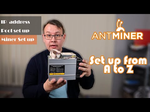 How to setup Bitmain Antminer form A to Z and find an iP Address