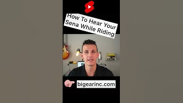 How To Hear Your Sena While Riding #shorts #short