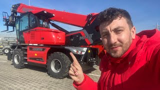 MRT 2660 Manitou - Rough Terrain Telehandler - interior Dashboard