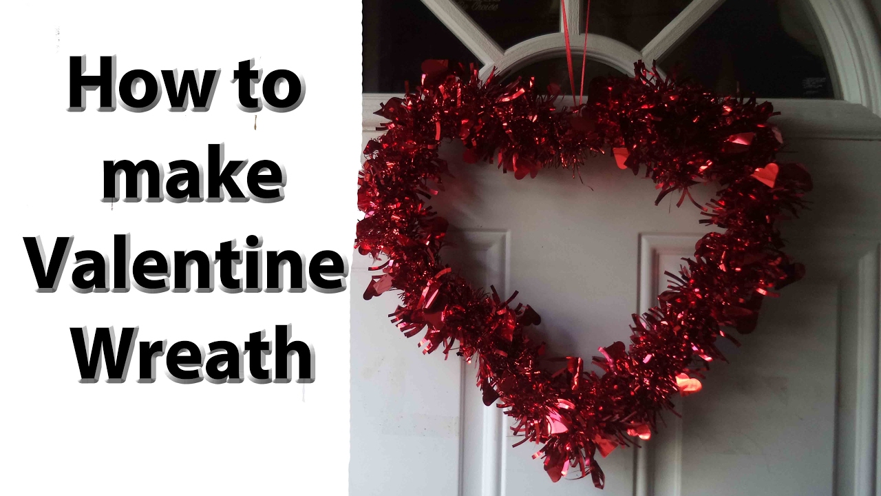 Cheap Valentine Wreath