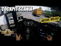 ETS2 TRÊS MONITORES - Trabalho Pesado Continua de Scania | ETS2 Três Monitores