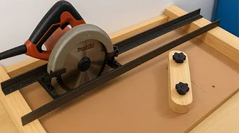 Genius Homemade Circular Saw Jig | Amazing DIY Tool That Will Surprise You!
