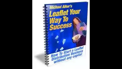 How To Start A Leaflet Distribution Business