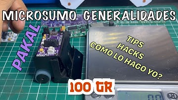 MICROSUMO GENERALIDADES | #robotica #tecnologia #robots #robotics #diy