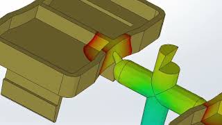 5 - Simulation d’écoulement du plastique (étude de rhéologie)