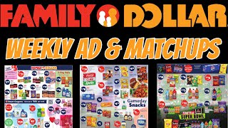🚨FAMILY DOLLAR WEEKLY AD & COUPON MATCHUPS🚨3/$9 DR PEPPER, 3/$6 LAYS, 4/$8 KELLOGGS🚨#couponing