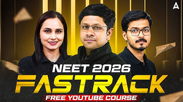 FASTRACK Course for NEET 2026 by Team Vidya! #freeyoutubecourse