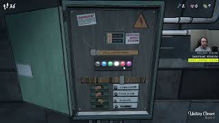 [Blue Prince] Fuse box puzzle, part 2: punching correct colors into these indicators