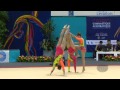 POLAND Women's Groups - Balance Qualifications  -- 2014 Acrobatic Worlds, Levallois-Paris (FRA)