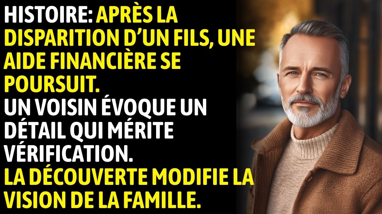 Histoire: Après Un Décès, Une Aide Mensuelle Continue. Une Vérité Apparaît