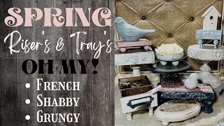 DIY THRIFT FLIPS~SPRING French, Grungy, Shabby~