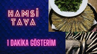 Hamsi̇ Tava 1 Daki̇ka 1 Dakikalık Gösterim Zaman Kaybetmeden Hamsi Yap 