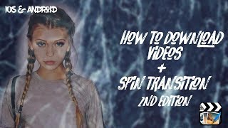 Spin Transition | Second Edition| Cute Cut Pro