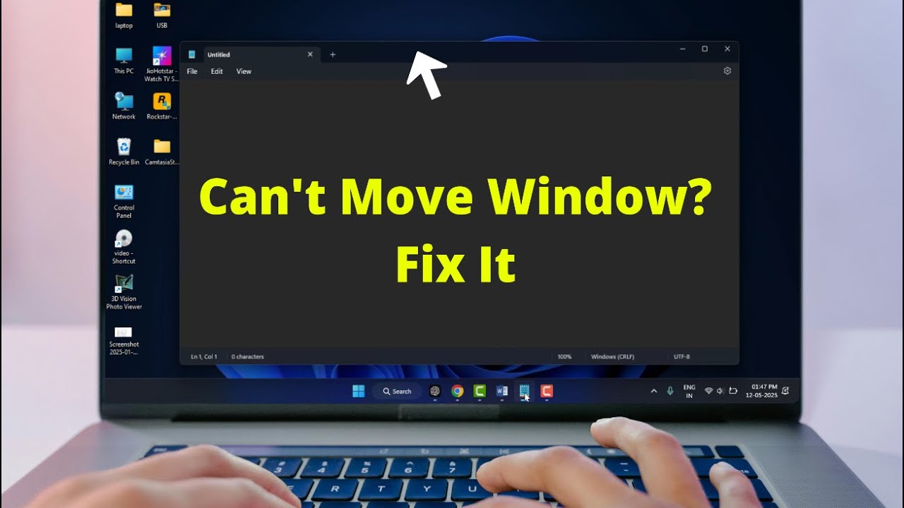 How to Move a Window When You Can’t Click on the Title Bar on Windows ...