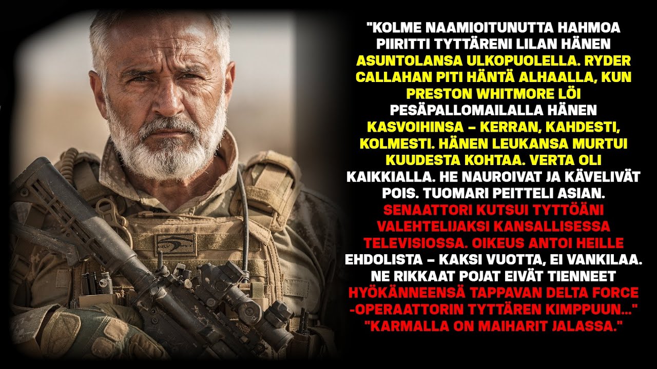 He mursivat tyttäreni leuan pesäpallomailalla – Isä mursi heidän kaikki luunsa.