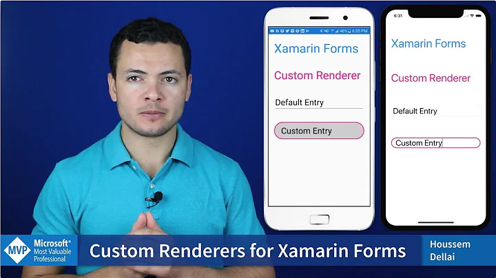 Custom Renderers for Xamarin Forms